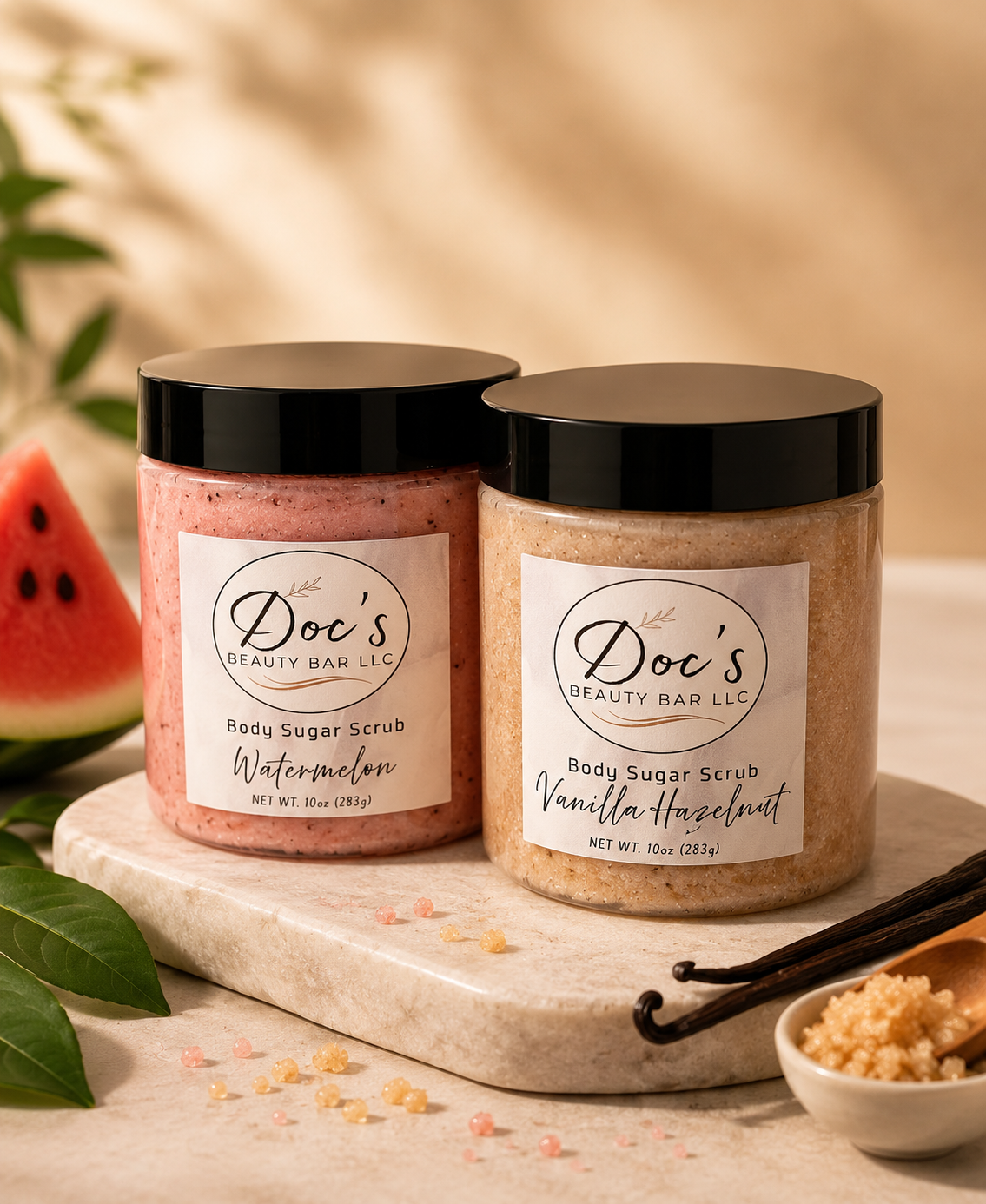 Sugar Scrub Gift Set- Regular Size(2-Pack)