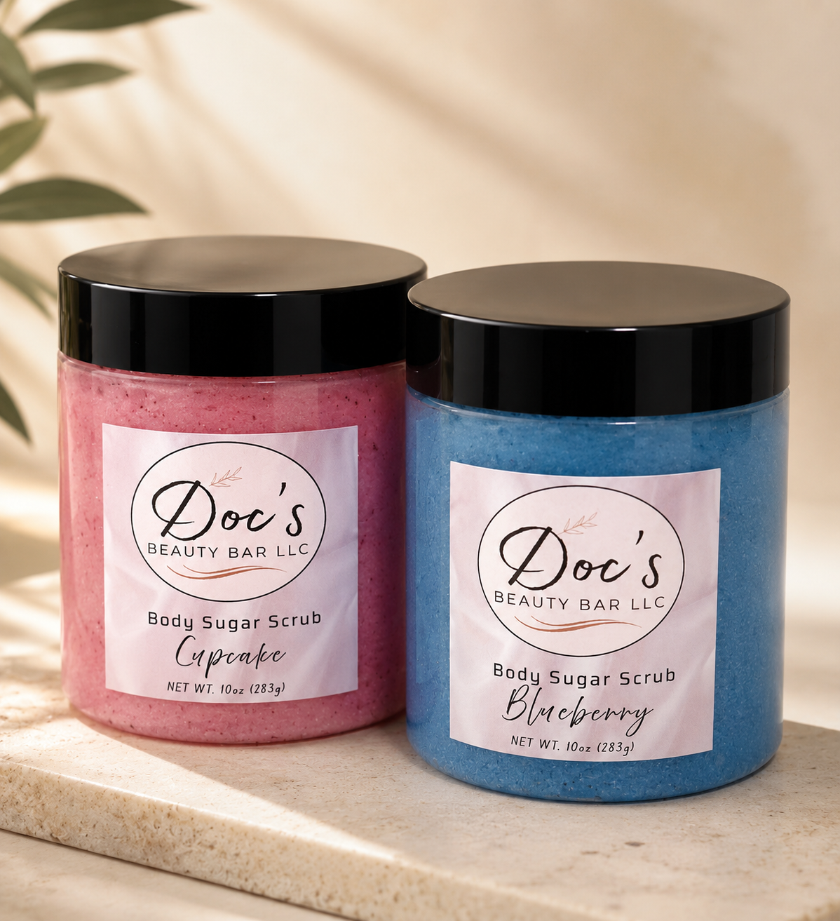 Sugar Scrub Gift Set- Regular Size(2-Pack)