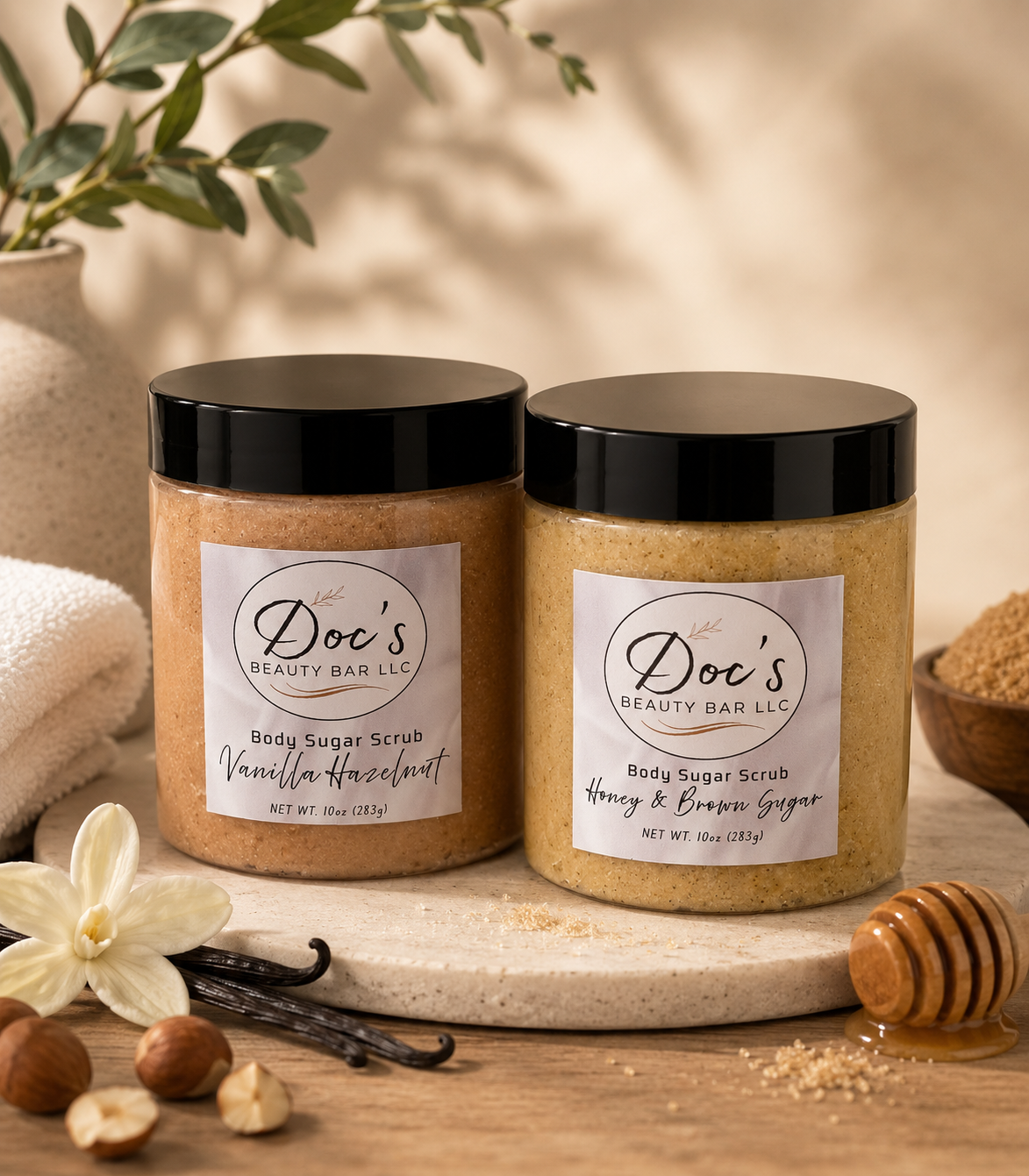 Sugar Scrub Gift Set- Regular Size(2-Pack)