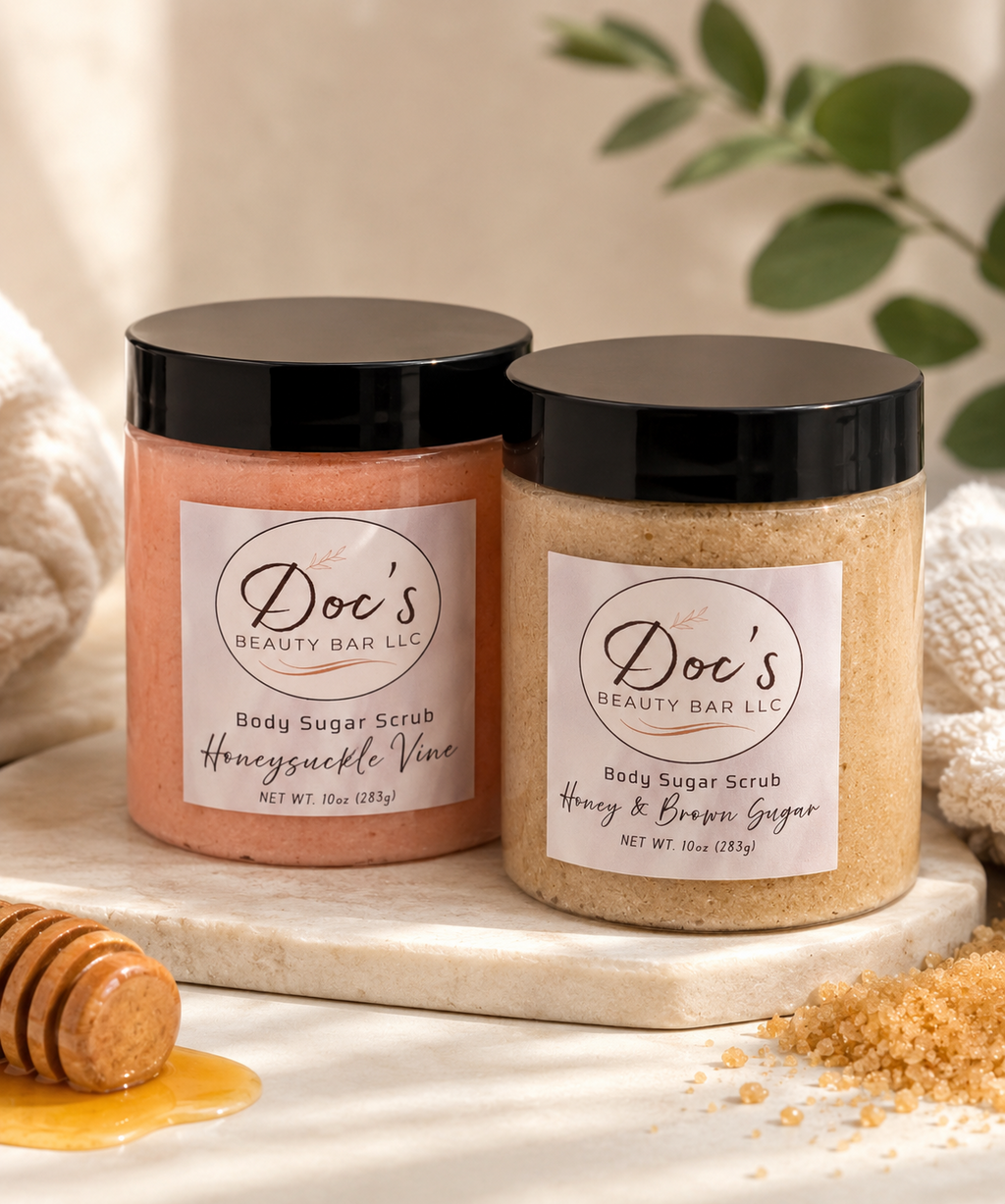 Sugar Scrub Gift Set- Regular Size(2-Pack)