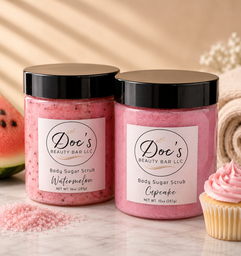Sugar Scrub Gift Set- Regular Size(2-Pack)