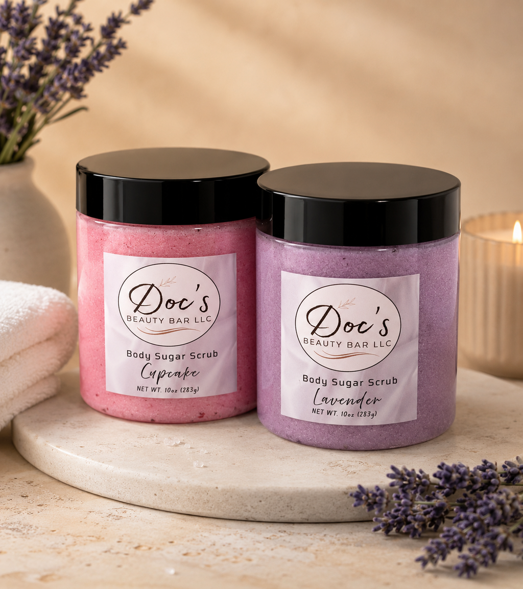 Sugar Scrub Gift Set- Regular Size(2-Pack)