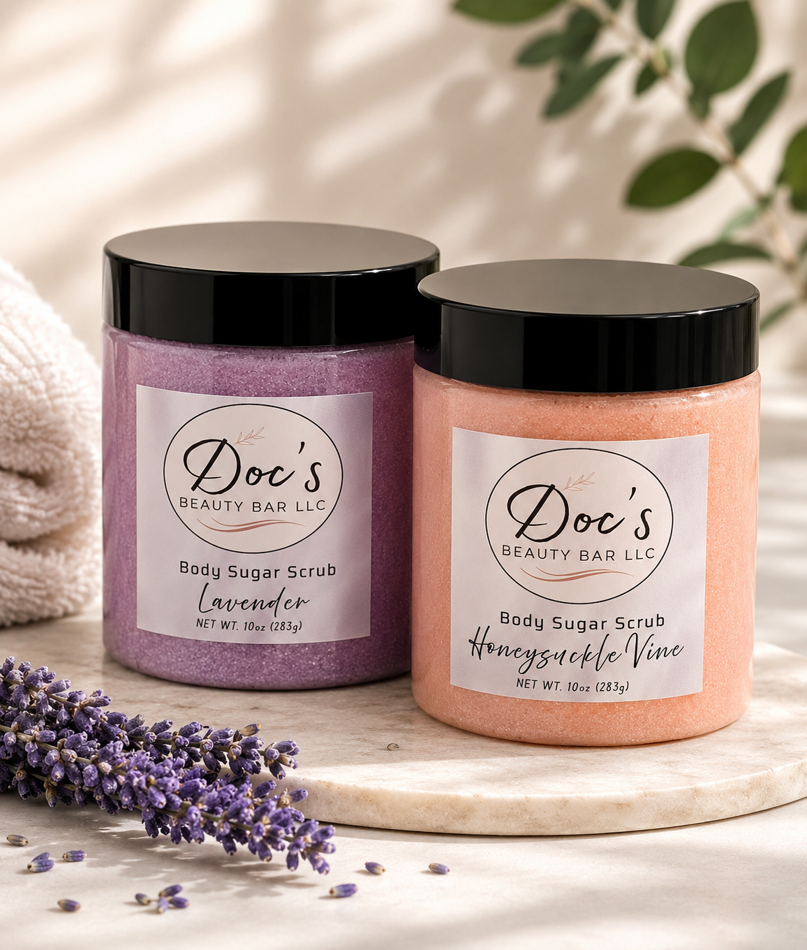 Sugar Scrub Gift Set- Regular Size(2-Pack)