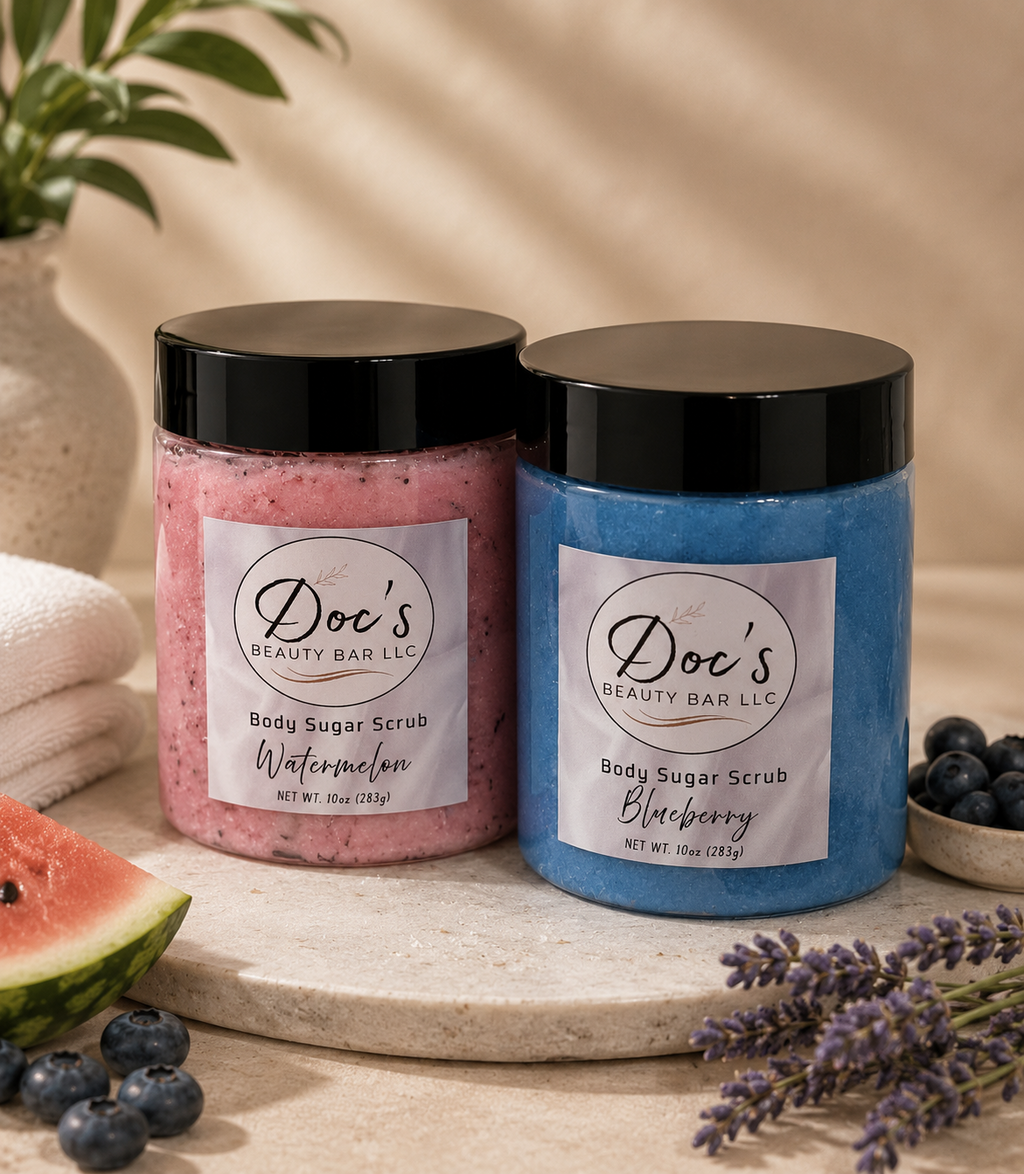 Sugar Scrub Gift Set- Regular Size(2-Pack)