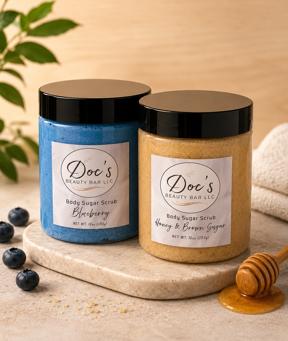 Sugar Scrub Gift Set- Regular Size(2-Pack)