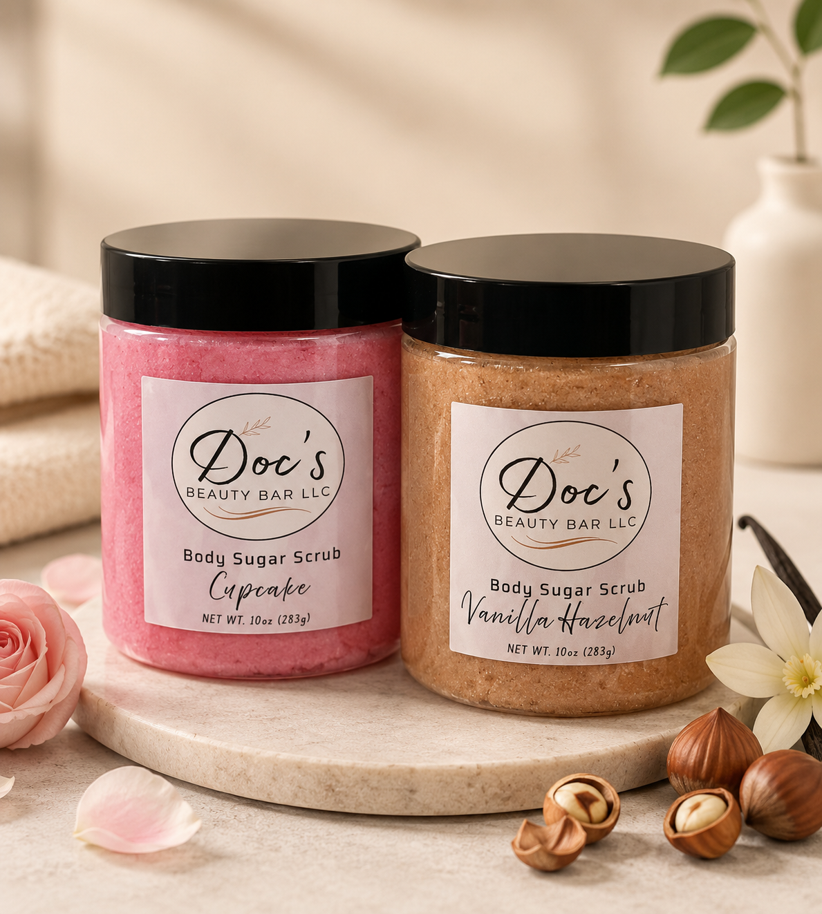 Sugar Scrub Gift Set- Regular Size(2-Pack)