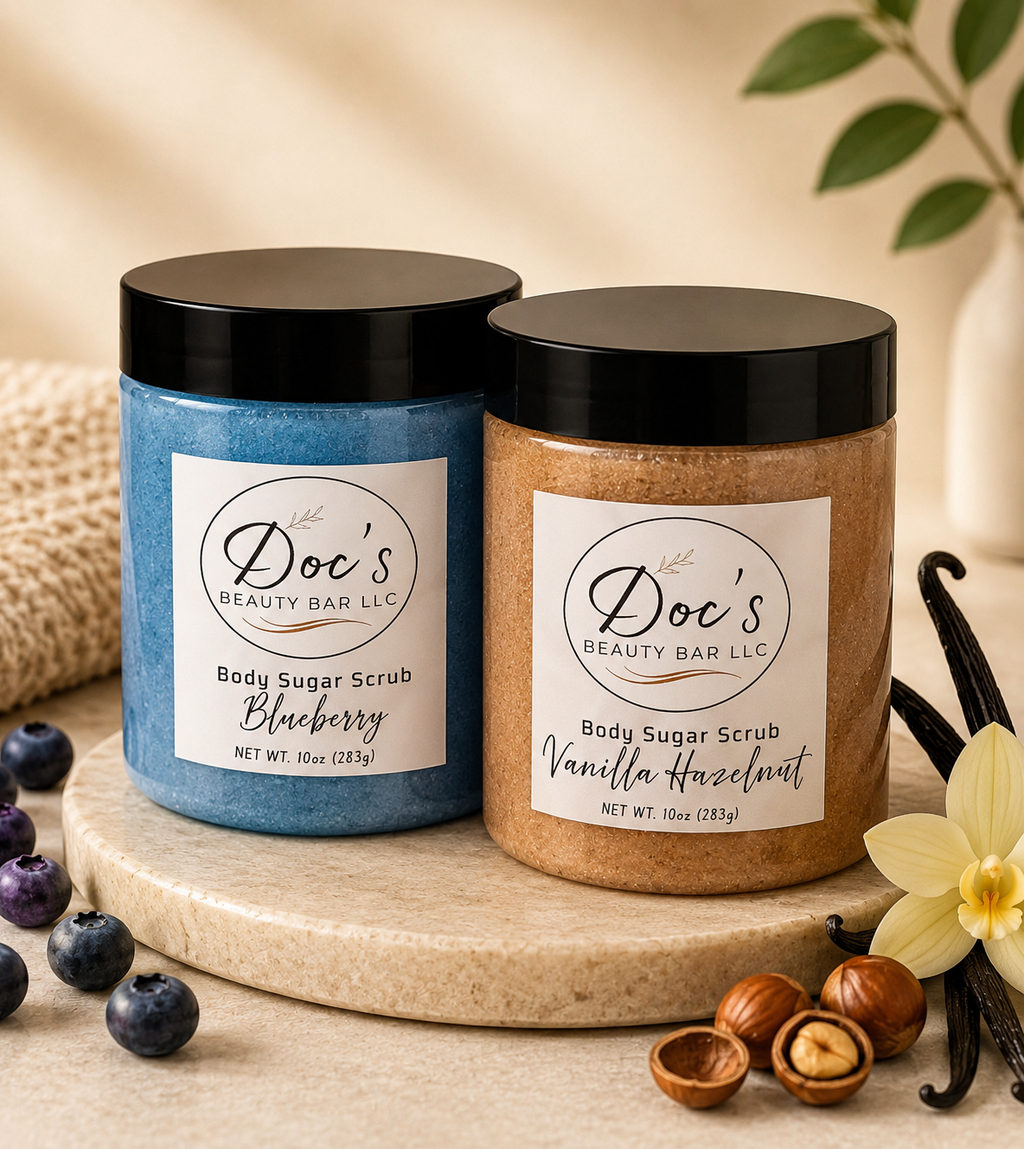 Sugar Scrub Gift Set- Regular Size(2-Pack)
